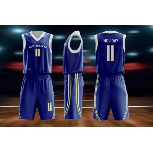Dijital Baskı Erkek Basketbol Forma - 9